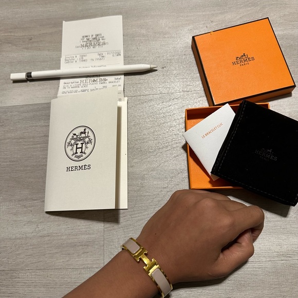 Hermes Chic H bracelet - Picture 4 of 5